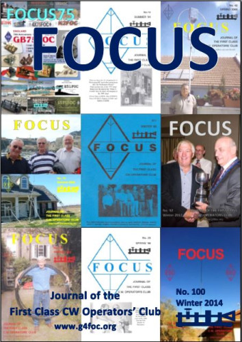 The cover of the 100th issue of FOCUS, our quarterly members magazine.